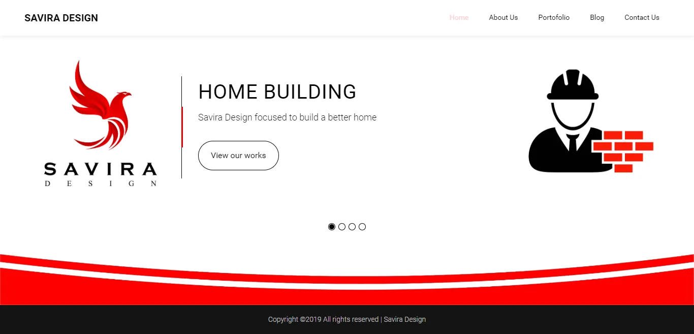 Website Savira Design