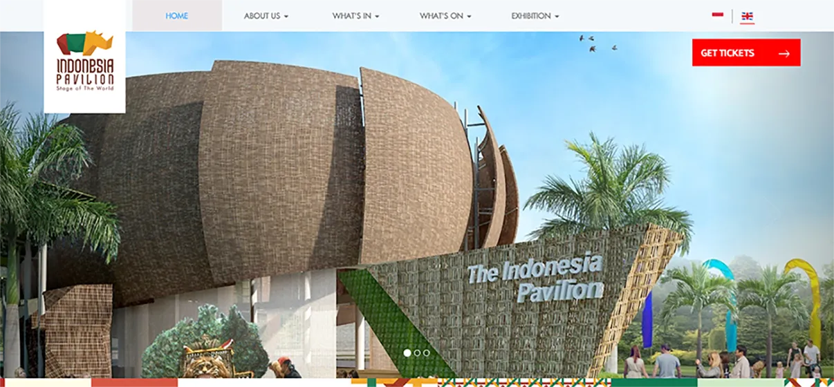 Website Indonesia Pavilion