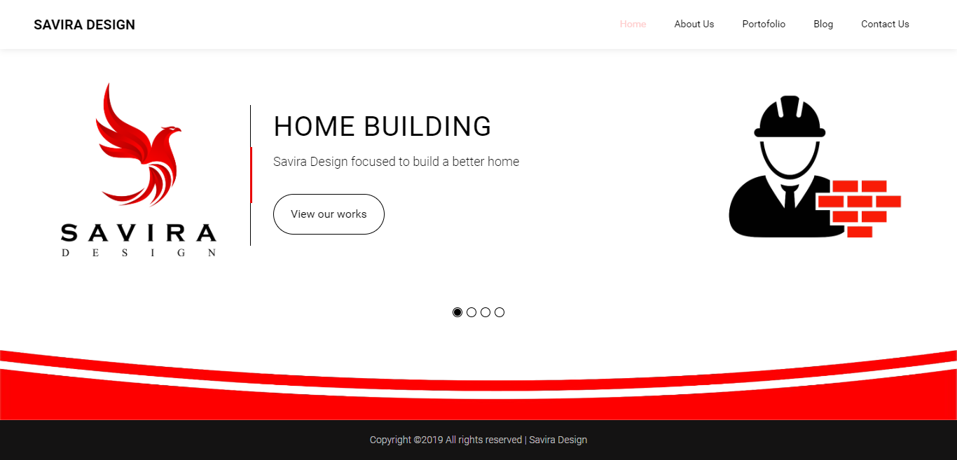 Website Savira Design