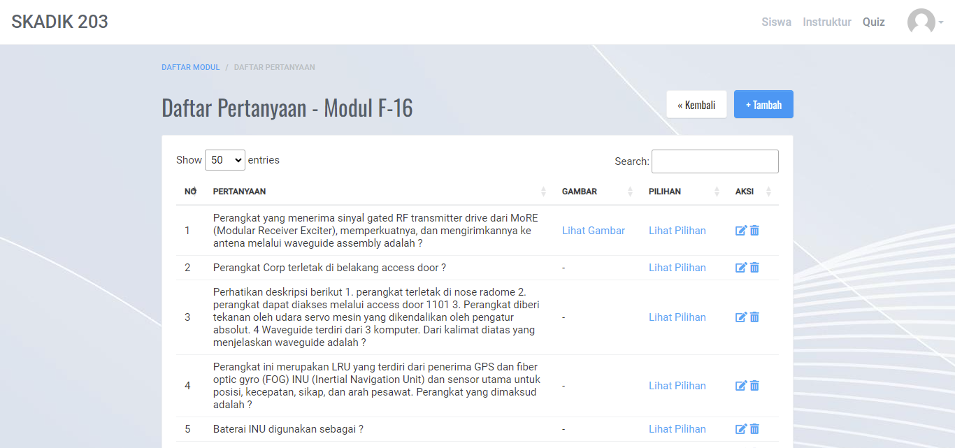 Website LMS Skadik 203
