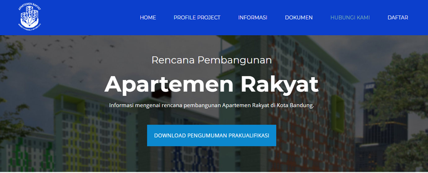Website Apartemen Rakyat