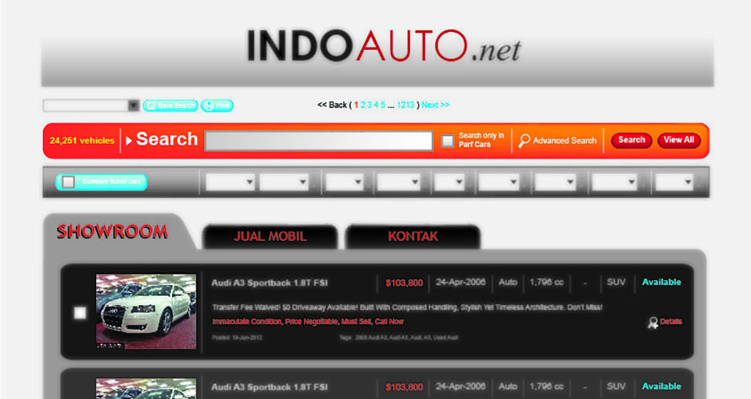 Website Indo Auto