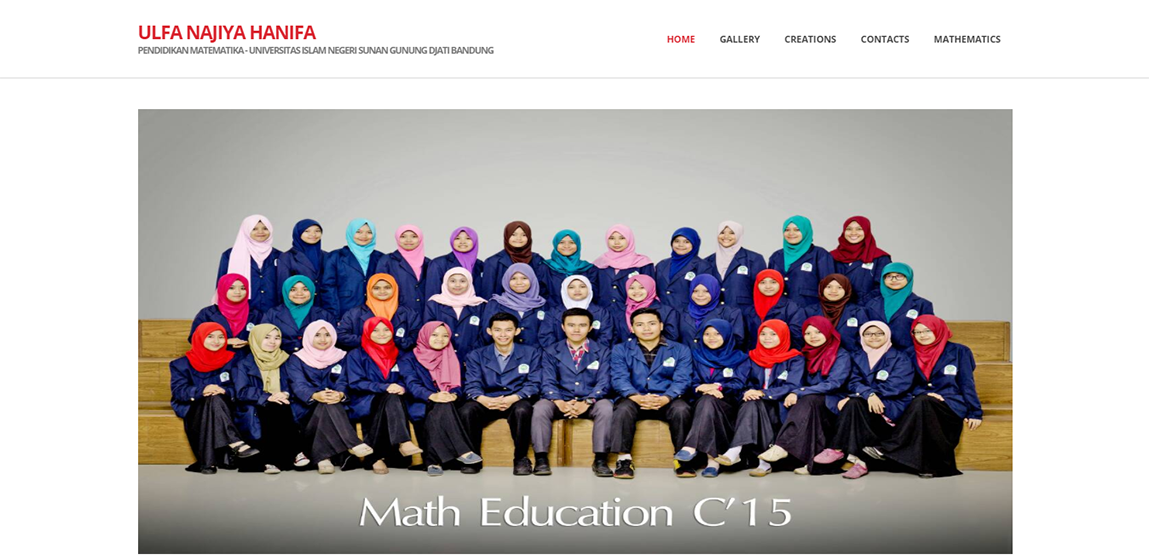 Website Personal Ulfa Najiya Hanifa